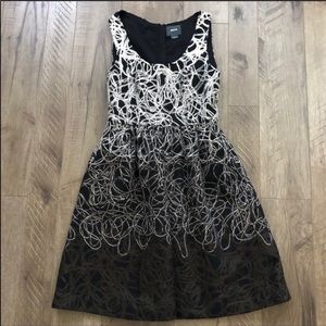 EUC Maeve x Anthro Fall Ombre Swirl Dress Size 2